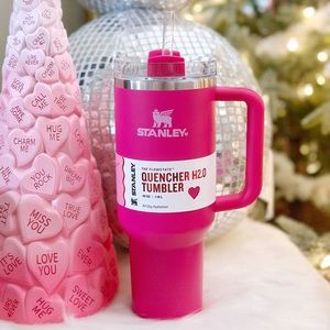 Stanley 40 oz Valentines cosmo PINK